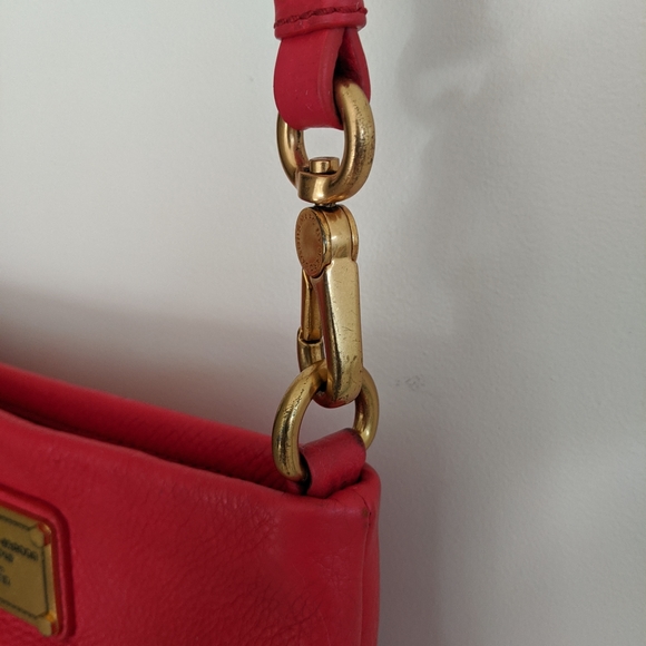 Marc by Marc Jacobs Red Crossbody Leather Bag - Picture 9 of 12